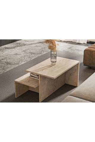 2 tables gigognes Twins - 72 x 45 x 42 et 60 x 35 x 27 cm