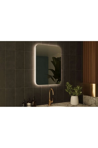 Miroir LED Polla - 50 x 70 x 2 cm