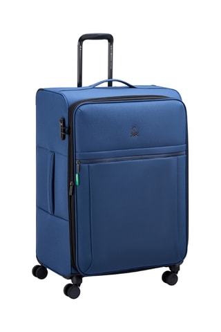 Valise grand volume Be (L) - 75 cm - Cadenas TSA - Bleu