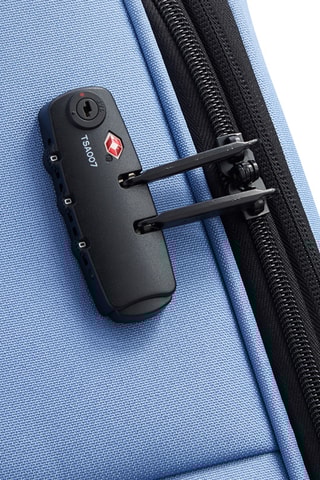 Valise grand volume Be (L) - 75 cm - Cadenas TSA - Bleu