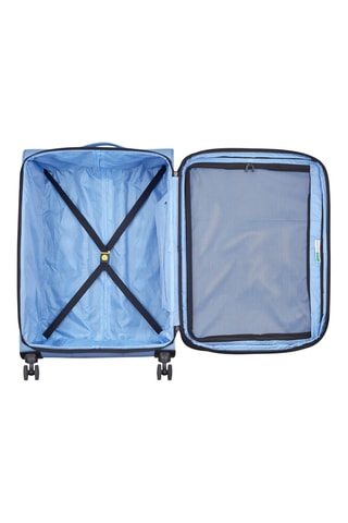 Valise grand volume Be (L) - 75 cm - Cadenas TSA - Bleu