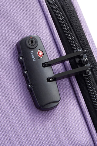 Valise grand volume Be (L) - 75 cm - Cadenas TSA - Violet