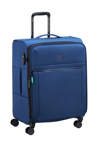 Valise semaine Be (M) - 65 cm - Cadenas TSA - Bleu