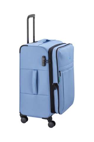 Valise semaine Be (M) - 65 cm - Cadenas TSA - Bleu