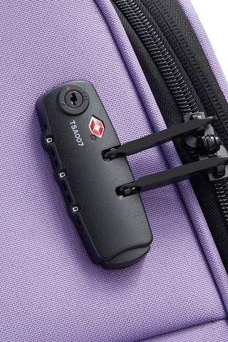 Valise semaine Be (M) - 65 cm - Cadenas TSA - Violet