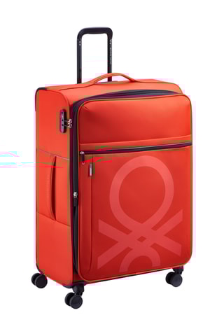 Grote Trolley Trolley Color Block - Rood - 76,5 cm - Rood