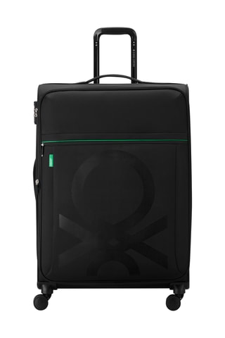 Grote Trolley Trolley Color Block - Zwart - 76,5 cm - Zwart