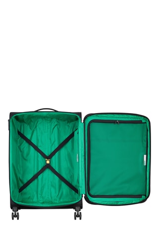 Grote Trolley Trolley Color Block - Zwart - 76,5 cm - Zwart