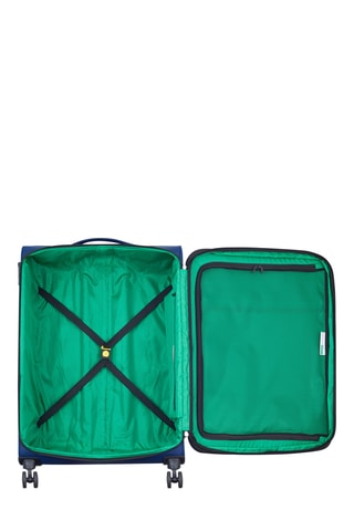 Grote Trolley Trolley Color Block - Marineblauw - 76,5 cm - Marineblauw