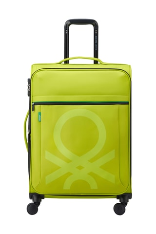 Valise semaine Trolley Color Block - 66,5 cm - Cadenas TSA - Vert