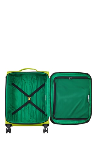 Valise semaine Trolley Color Block - 66,5 cm - Cadenas TSA - Vert