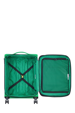 Valise semaine Trolley Color Block - 66,5 cm - Cadenas TSA - Vert