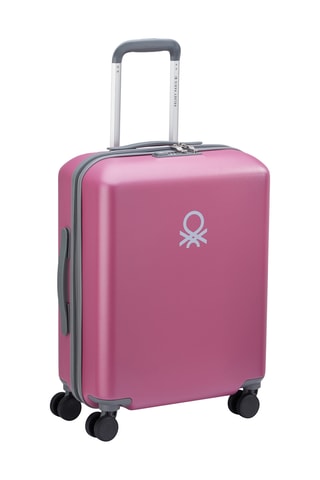 Valise cabine Trolley Ucb Hardside - 55 cm - Cadenas TSA - Rose