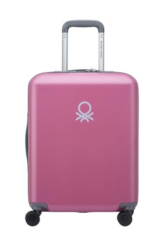 Valise cabine Trolley Ucb Hardside - 55 cm - Cadenas TSA - Rose