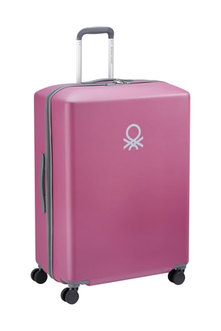 Valise grand volume Trolley Ucb Hardside - 75,5 cm - Cadenas TSA - Rose