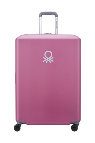 Valise grand volume Trolley Ucb Hardside - 75,5 cm - Cadenas TSA - Rose