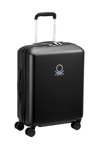 Valise cabine Trolley Ucb Hardside - 55 cm - Cadenas TSA - Noir