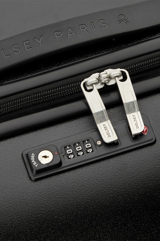 Valise cabine Trolley Ucb Hardside - 55 cm - Cadenas TSA - Noir