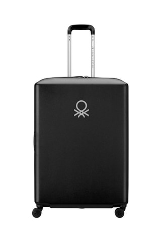 Set de 3 valises (S/M/L) - 55/66/76 cm - Cadenas TSA - Noir