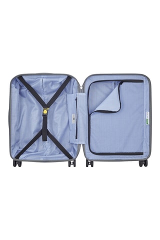 Set de 3 valises (S/M/L) - 55/66/76 cm - Cadenas TSA - Violet