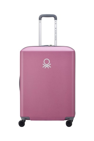 Set de 3 valises (S/M/L) - 55/66/76 cm - Cadenas TSA - Rose