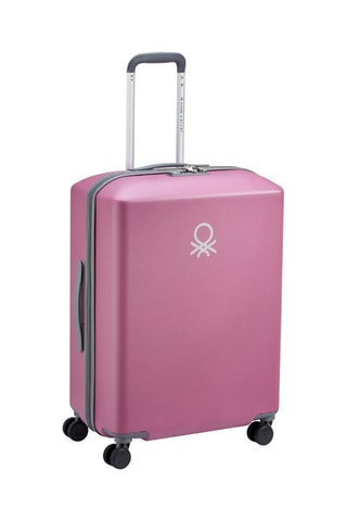 Set de 3 valises (S/M/L) - 55/66/76 cm - Cadenas TSA - Rose