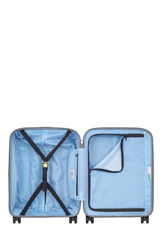 Valise cabine Trolley Ucb Hardside - 55 cm - Cadenas TSA - Argenté