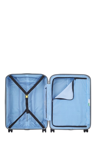 Valise semaine Trolley UCB Hardside - 65,5 cm - Cadenas TSA - Argenté
