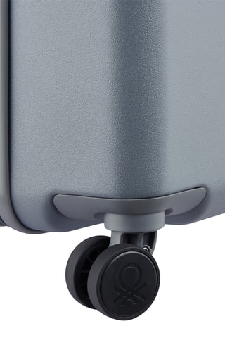 Valise semaine Trolley UCB Hardside - 65,5 cm - Cadenas TSA - Argenté