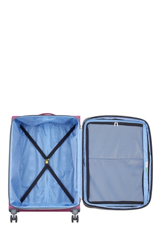 Valise grand volume Trolley UCB Softside - 76 cm - Cadenas TSA - Rose