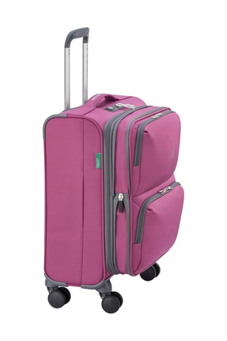 Valise cabine UCB Softside - 54,5 cm - Cadenas TSA - Rose