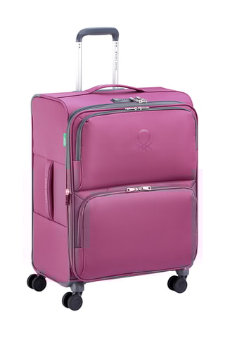 Valise semaine Trolley Ucb Softside - 65 cm - Cadenas TSA - Rose