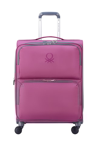 Valise semaine Trolley Ucb Softside - 65 cm - Cadenas TSA - Rose
