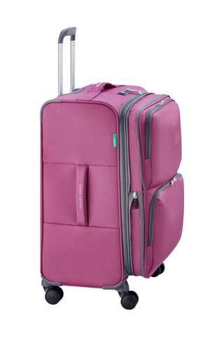 Valise semaine Trolley Ucb Softside - 65 cm - Cadenas TSA - Rose