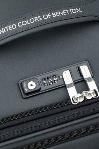 Set de 3 valises (S/M/L) - 55/65/76 cm - Cadenas TSA - Noir