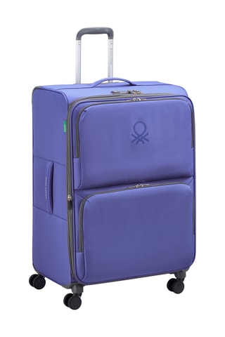 Valise grand volume Trolley UCB Softside - 76 cm - Cadenas TSA - Violet