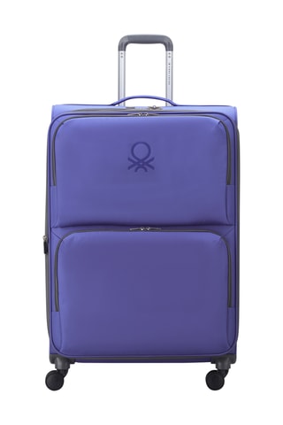 Valise grand volume Trolley UCB Softside - 76 cm - Cadenas TSA - Violet