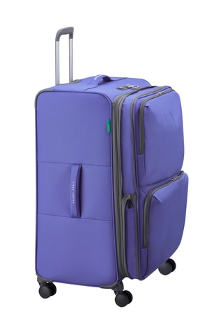 Valise grand volume Trolley UCB Softside - 76 cm - Cadenas TSA - Violet