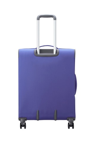 Set de 3 valises (S/M/L) - 55/65/76 cm - Cadenas TSA - Violet