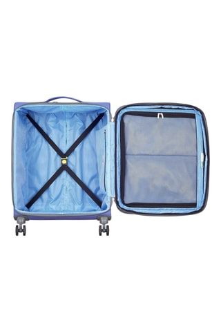 Set de 3 valises (S/M/L) - 55/65/76 cm - Cadenas TSA - Violet