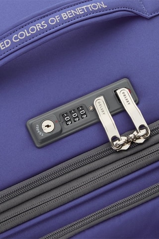 Set de 3 valises (S/M/L) - 55/65/76 cm - Cadenas TSA - Violet