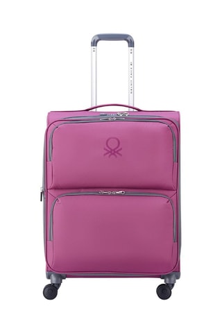 Set de 3 valises (S/M/L) - 55/65/76 cm - Cadenas TSA - Rose