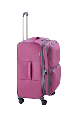 Set de 3 valises (S/M/L) - 55/65/76 cm - Cadenas TSA - Rose