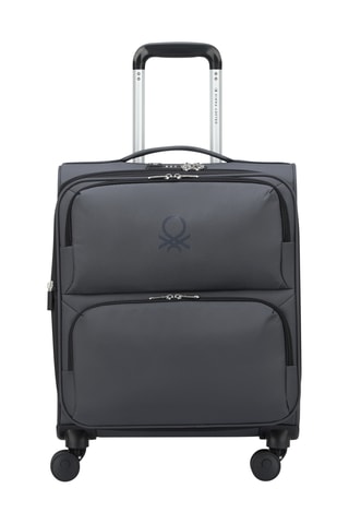 Valise cabine UCB Softside - 54,5 cm - Cadenas TSA - Noir
