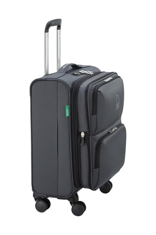 Valise cabine UCB Softside - 54,5 cm - Cadenas TSA - Noir