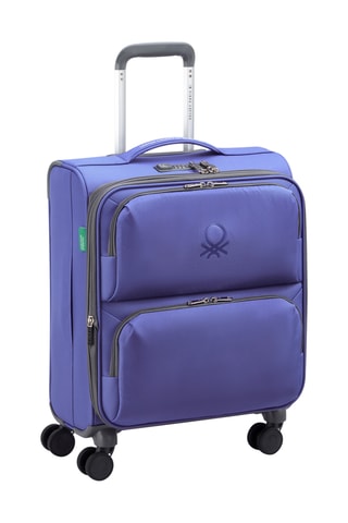 Valise cabine UCB Softside - 54,5 cm - Cadenas TSA - Violet