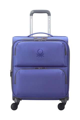 Valise cabine UCB Softside - 54,5 cm - Cadenas TSA - Violet