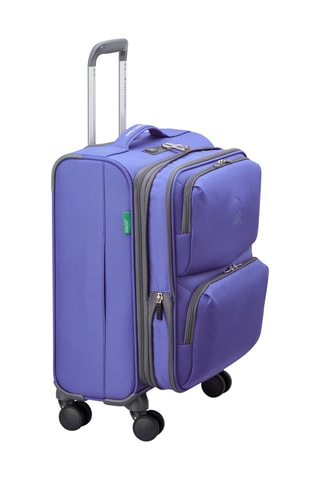 Valise cabine UCB Softside - 54,5 cm - Cadenas TSA - Violet
