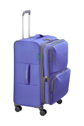 Valise semaine Trolley UCB Softside - 65 cm - Cadenas TSA - Violet