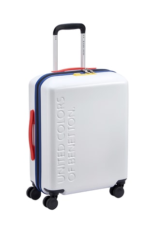 Valise grand volume United (L) - 75 cm - Cadenas TSA - Blanc